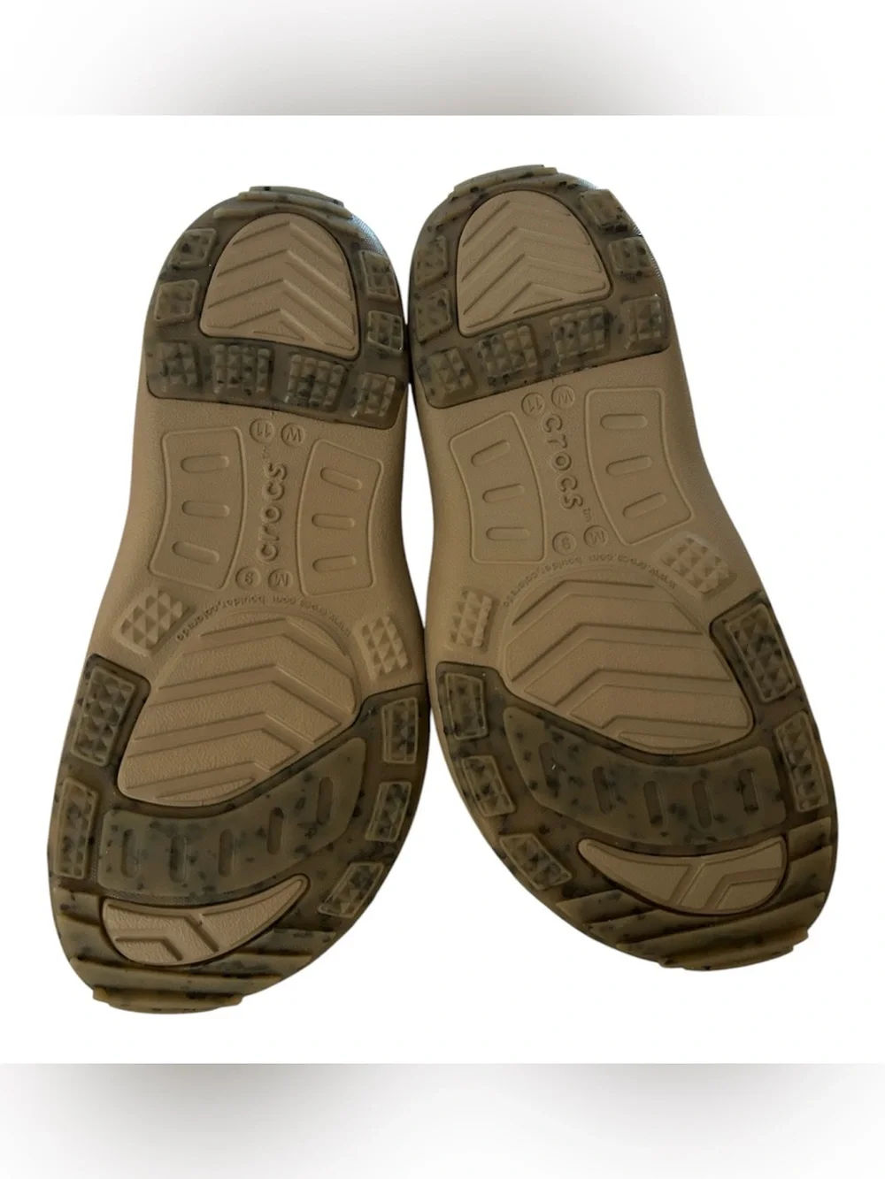CROCS Gender Inclusive Quick Trail Low Shoe, Khaki, Size W11/M9, NWOT